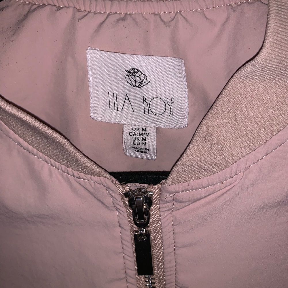 Blush Lightweight Bomber Jacket - image 4